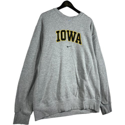 Collection of Vintage Nike University Of Iowa Crewneck in a gallery layout