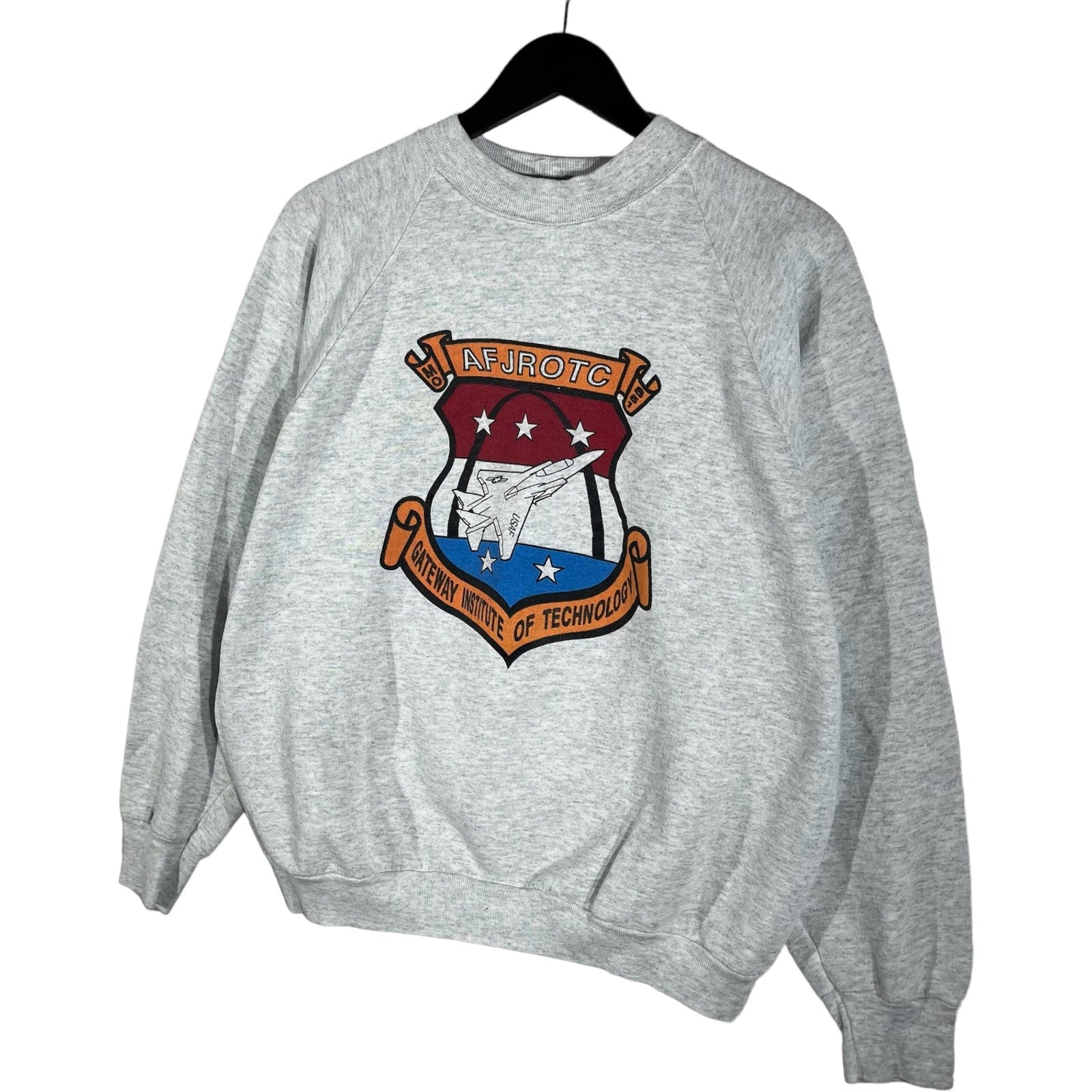 Collection of Vintage Air Force Junior ROTC. Crewneck in a gallery layout