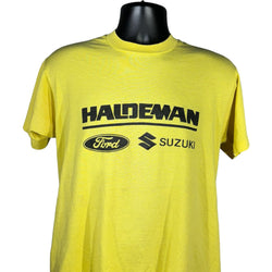 Collection of Haldman Ford And Suzuki Dealership Tee in a gallery layout