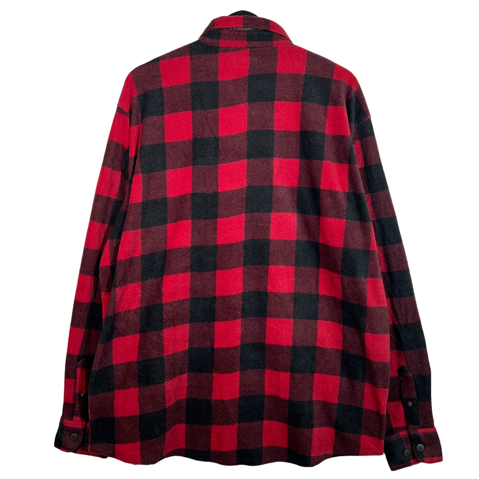 Collection of Wrangler Buffalo Fleece Plaid Flannel in a gallery layout