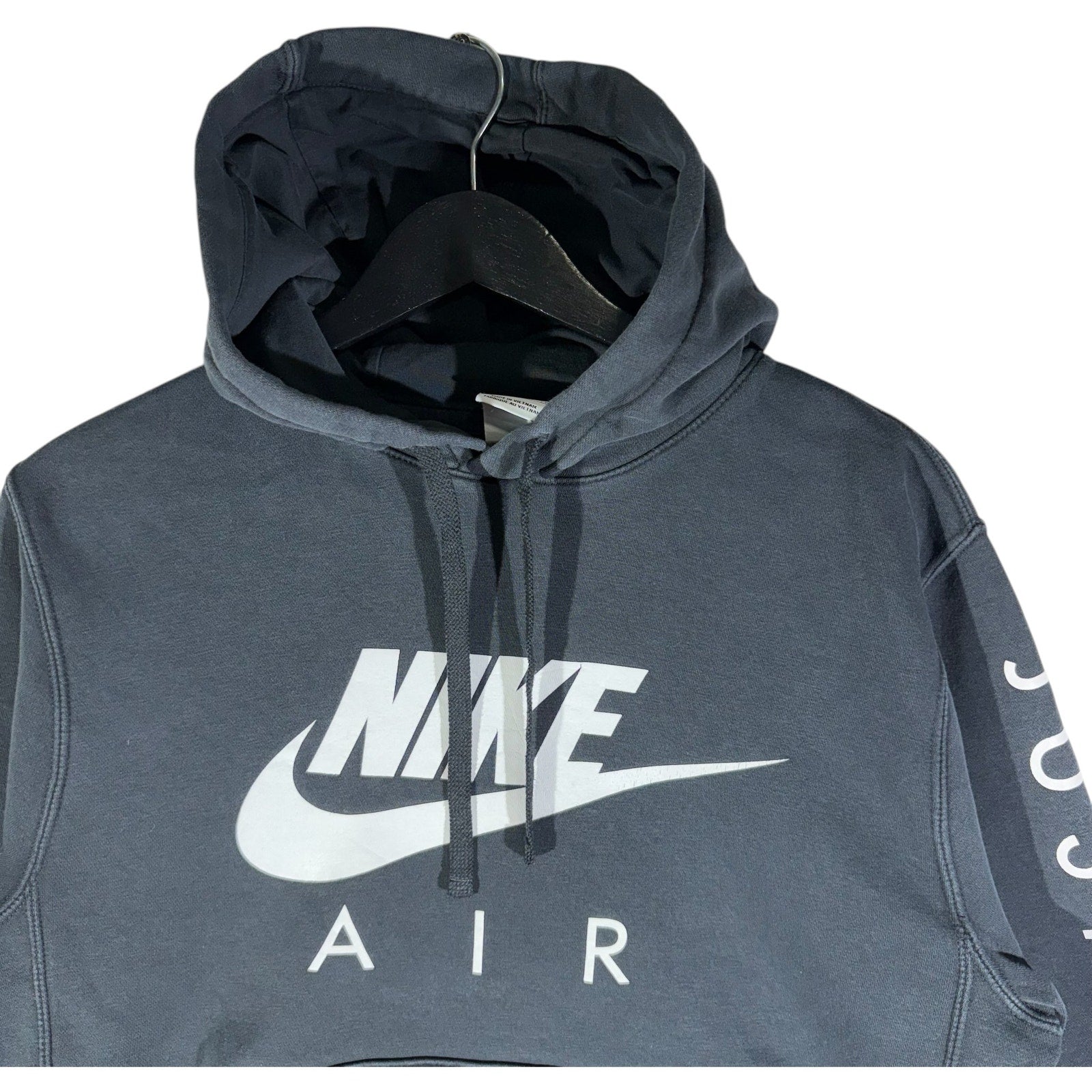 Collection of Nike Swoosh Large Chest Logo Hoodie in a gallery layout