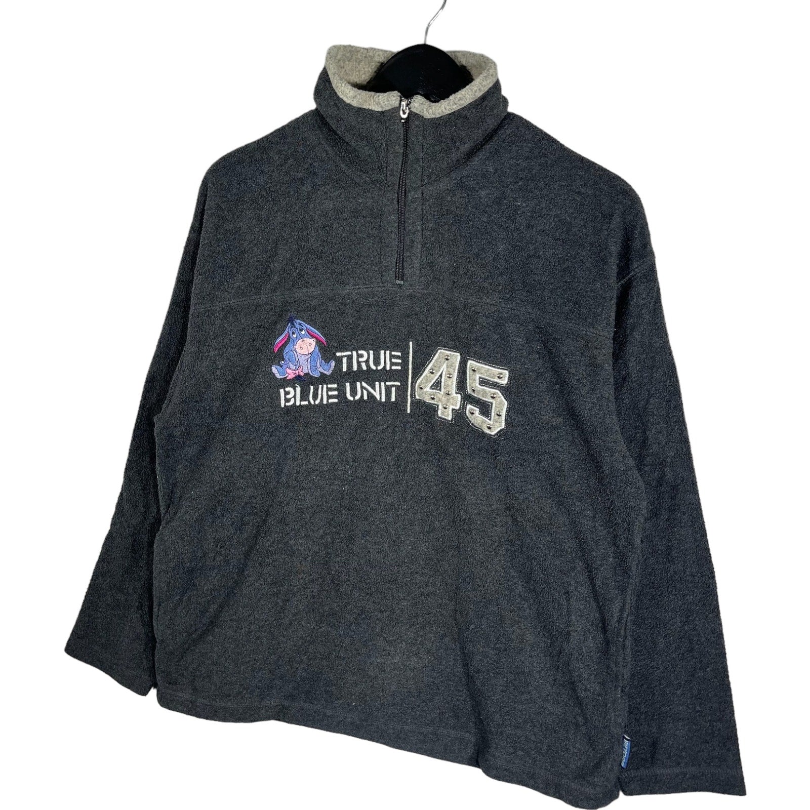 Collection of Disney Embroidered Eeyore Fleece in a gallery layout