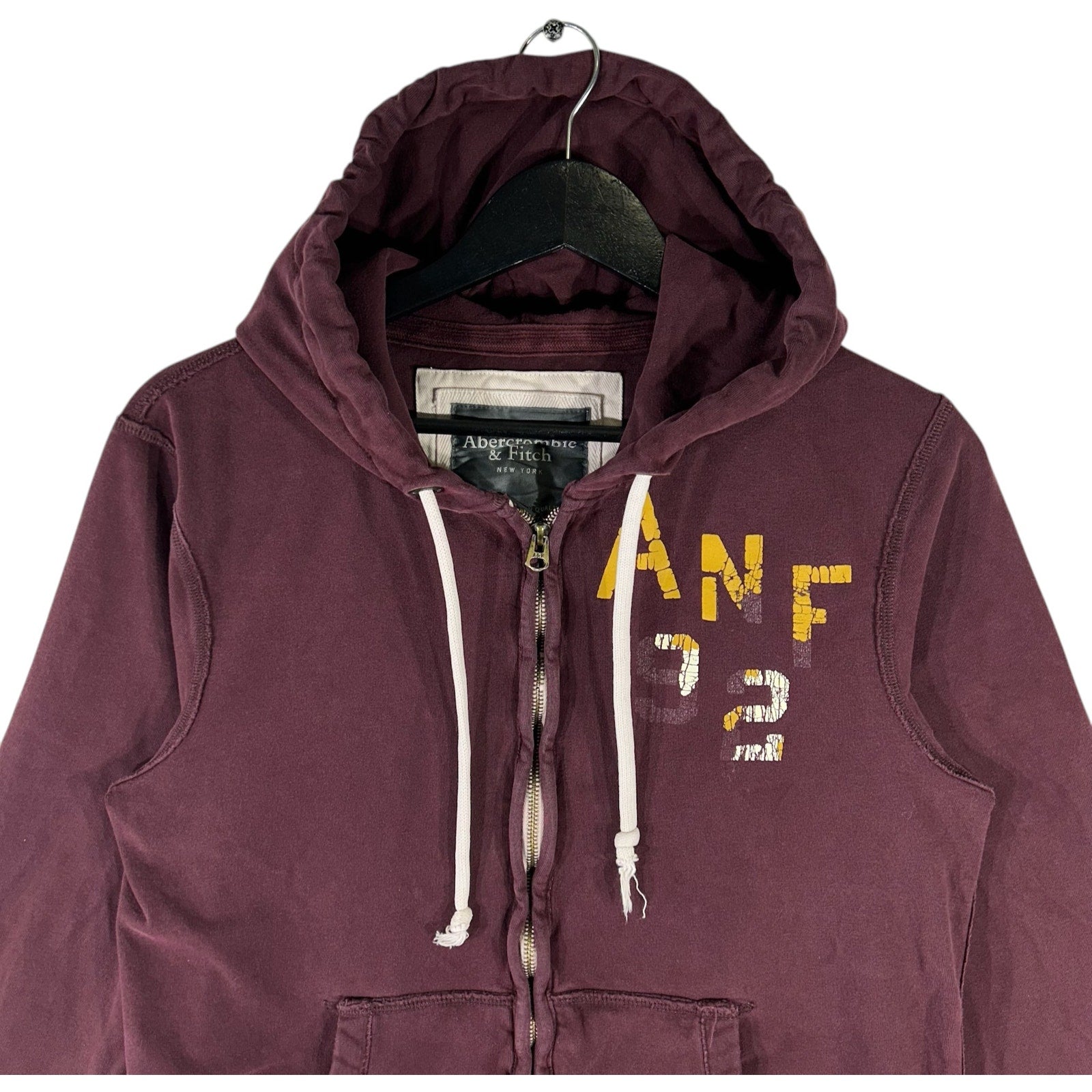 Collection of Women's Abercrombie And Fitch Fill Zip Hoodie in a gallery layout