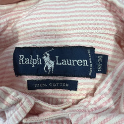 Collection of Vintage Polo Ralph Lauren Striped Button Down Dress Shirt in a gallery layout