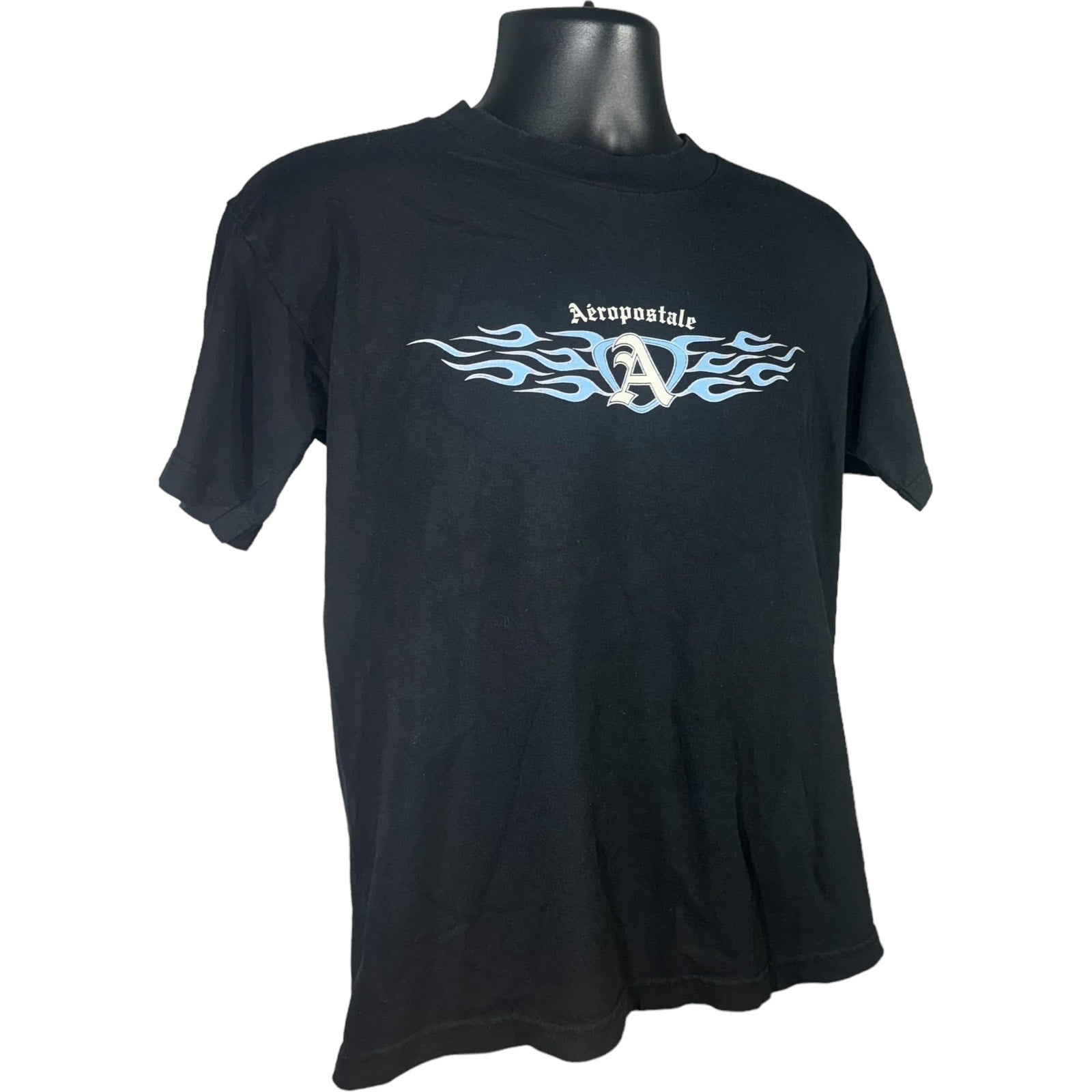 Collection of Y2k Aeropostale Flame Logo Short Sleeve Tee in a gallery layout