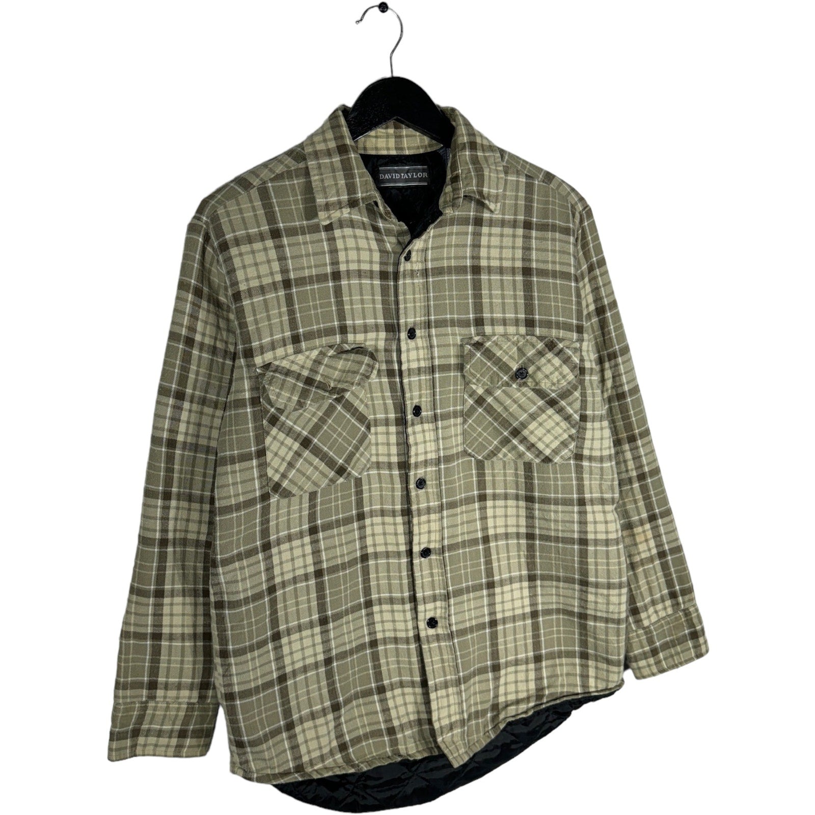 Collection of David Taylor Insulated Long Sleeve Plaid Flannel in a gallery layout