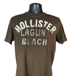 Collection of Hollister "Laguna Beach" Patch Spellout Tee in a gallery layout