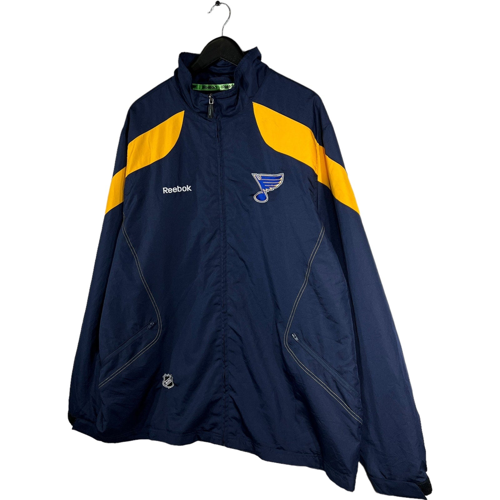 Collection of Reebok St. Louis Blues Light Jacket in a gallery layout