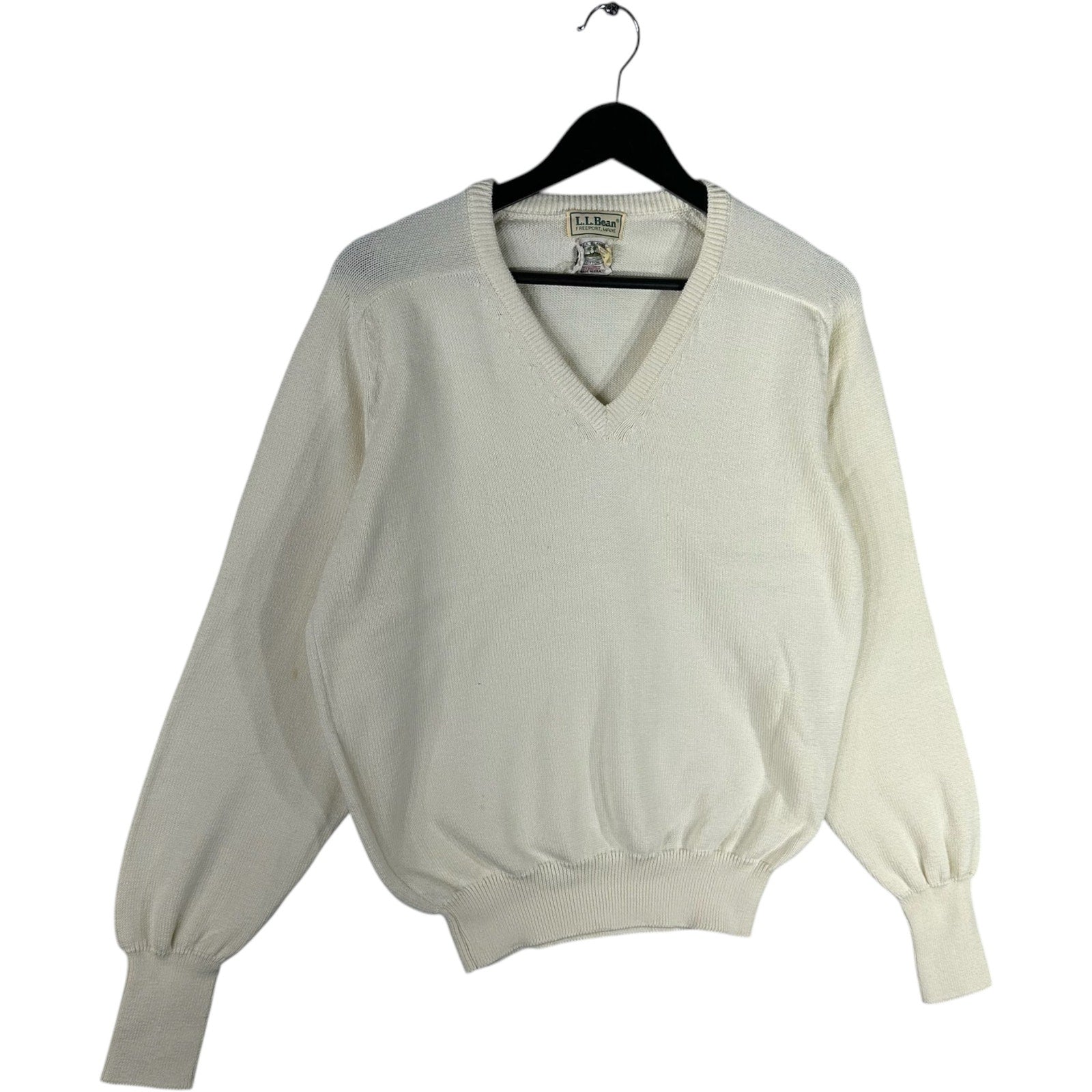 Collection of Vintage L.L. Bean V-Neck Sweater in a gallery layout