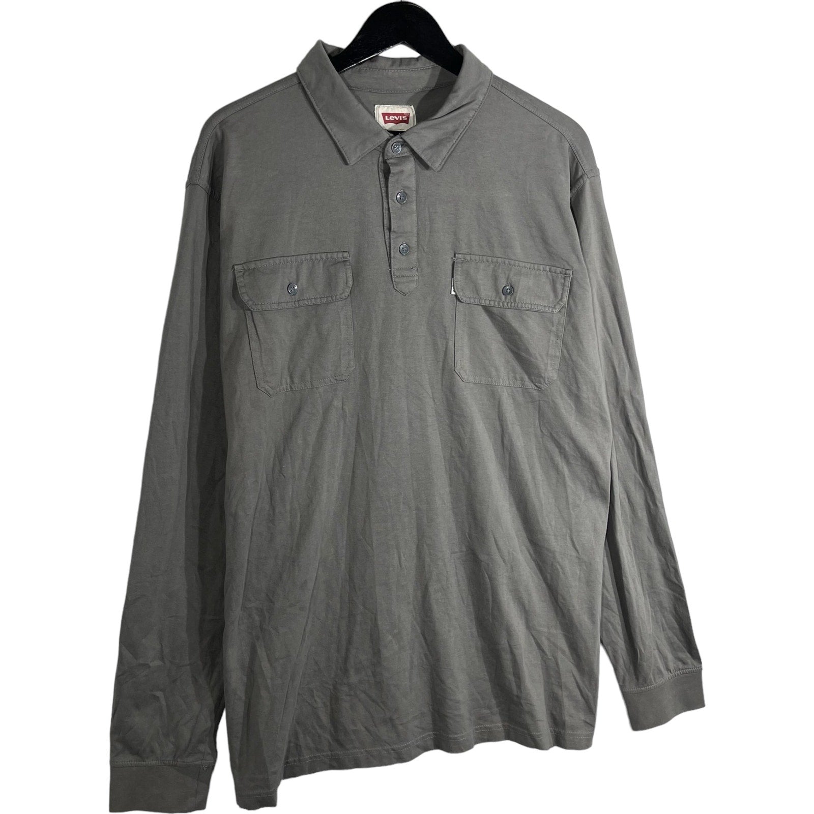 Collection of Levi's Long Sleeve Polo in a gallery layout