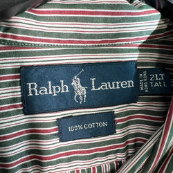 Collection of Ralph Lauren Stripes Long Sleeve Button Down in a gallery layout