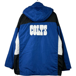 Collection of NFL Indianapolis Colts Full Zip Hooded Jacket in a gallery layout