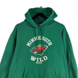 Collection of Reebok NHL Minnesota Wild Hoodie in a gallery layout