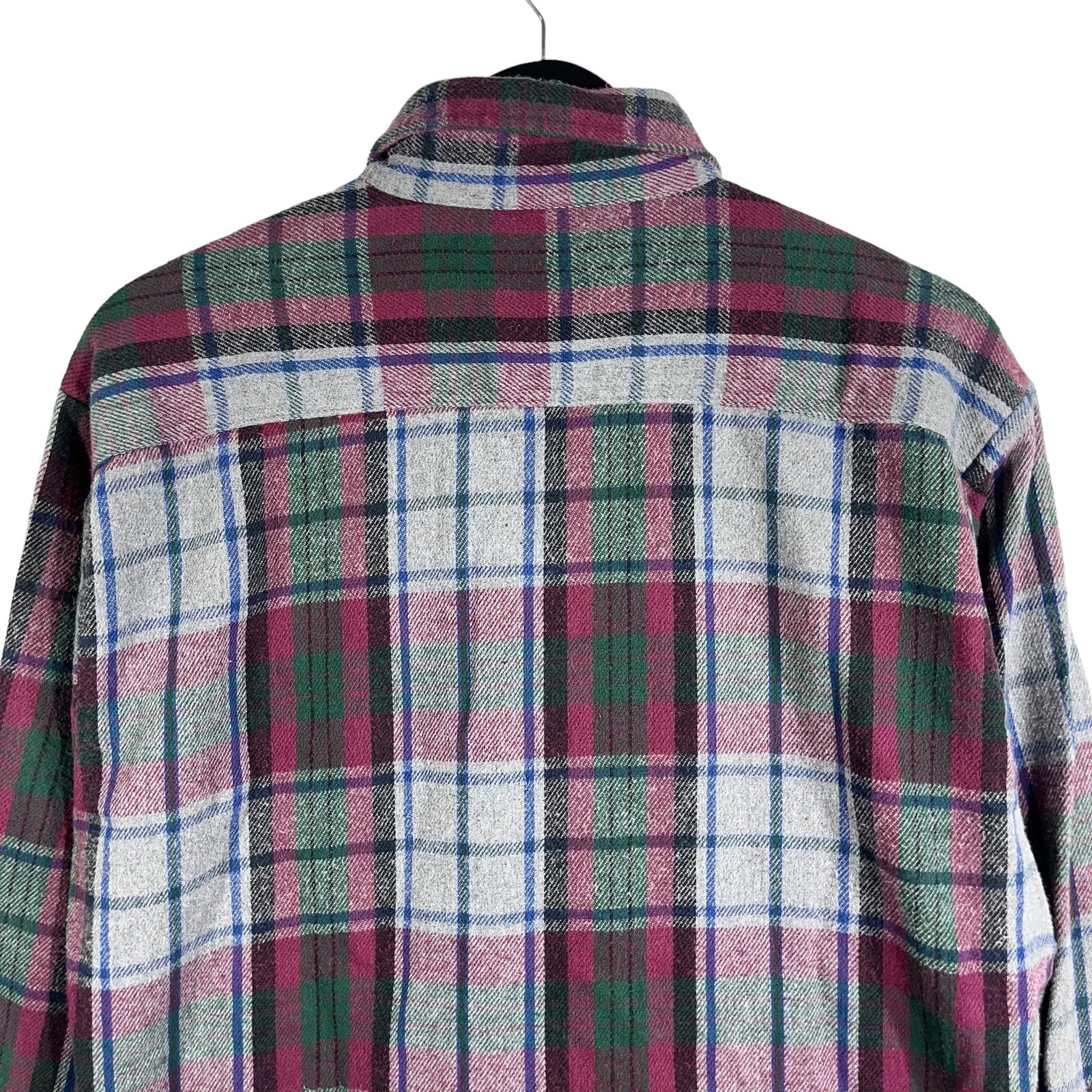 Collection of Vintage Five Brother Plaid Long Sleeve Flannel in a gallery layout