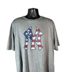 Collection of MLB New York Yankees American Flag Tee in a gallery layout