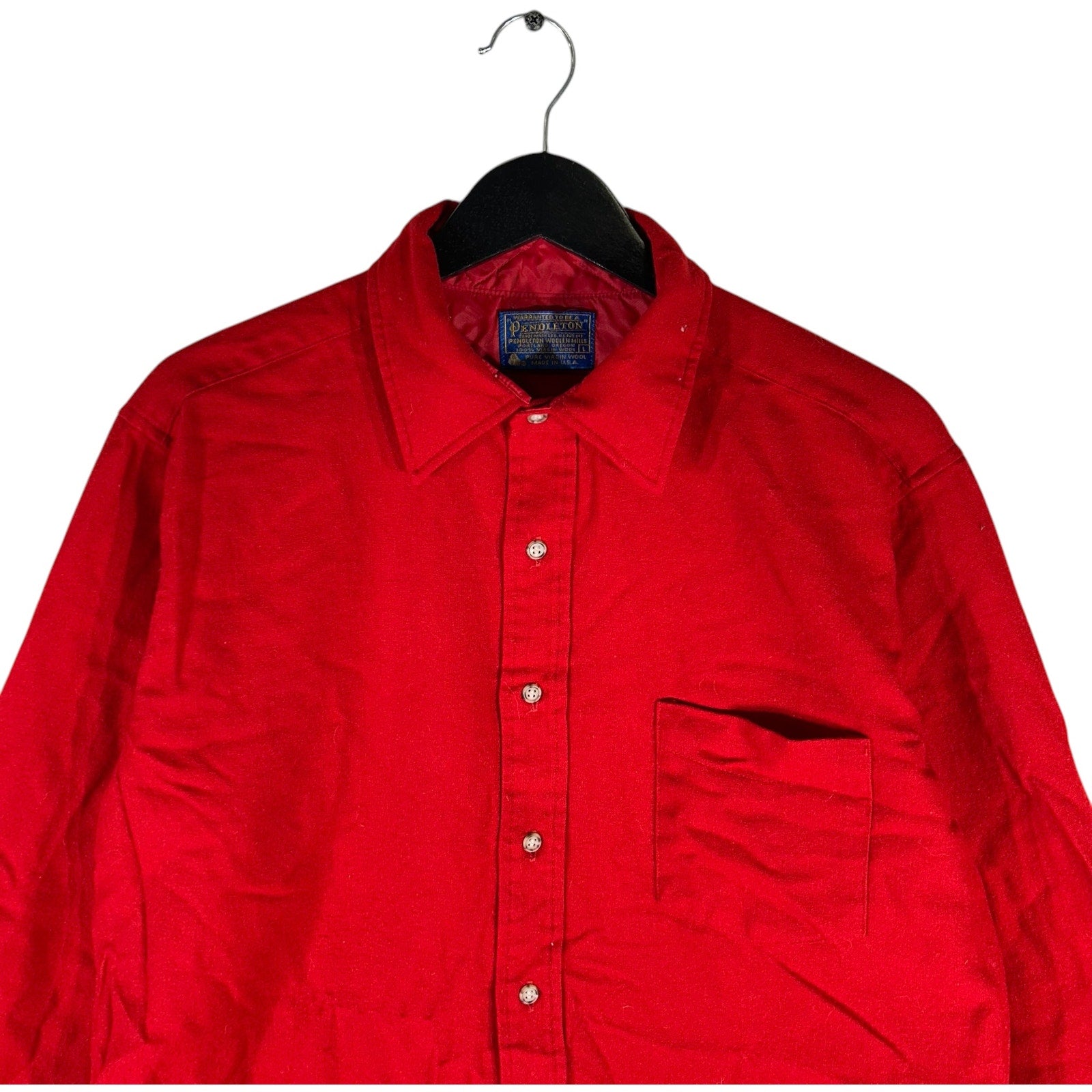 Collection of Vintage Pendleton Wool Long Sleeve Button Up in a gallery layout