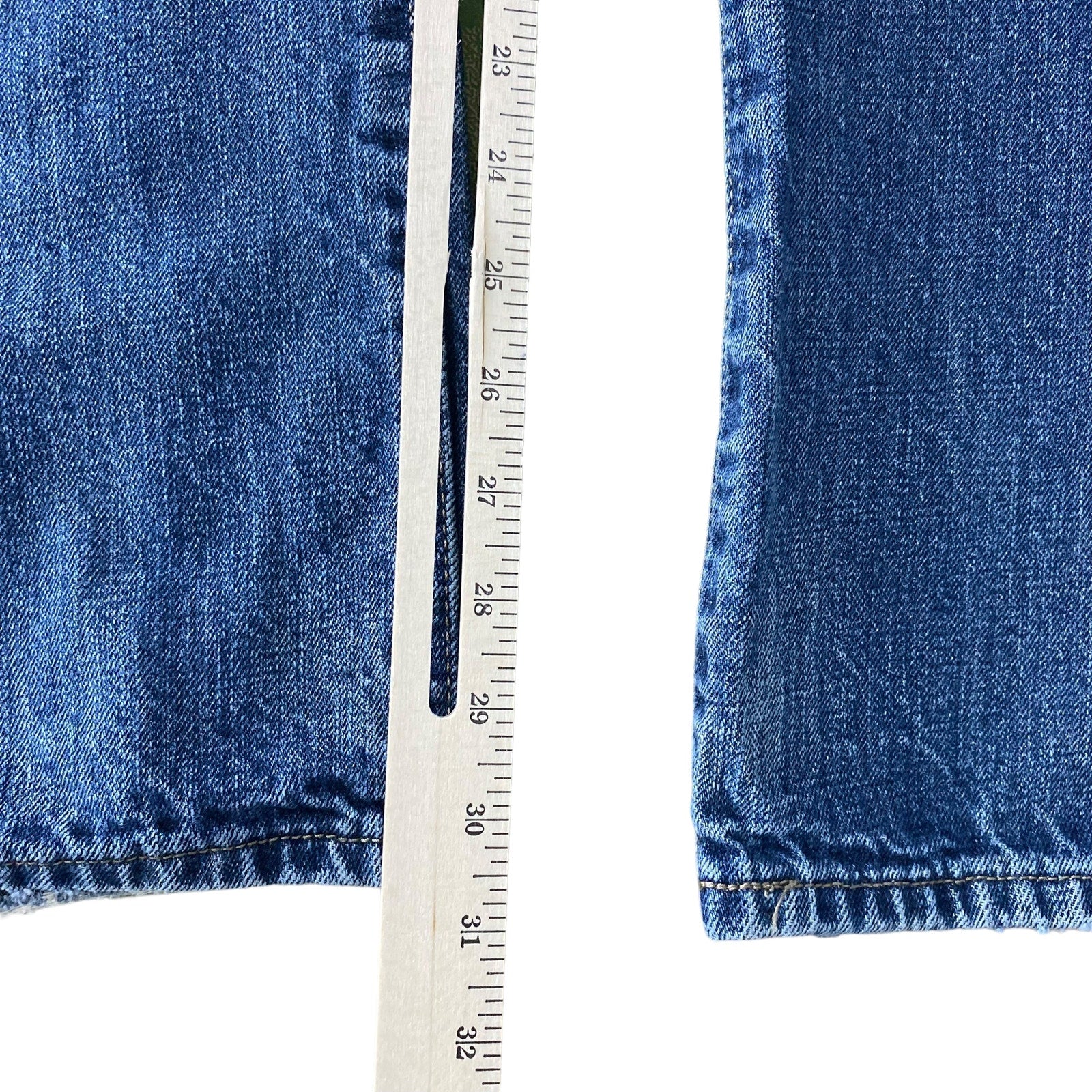 Collection of Levis 501 Zip Fly Straight Leg Denim Pants in a gallery layout