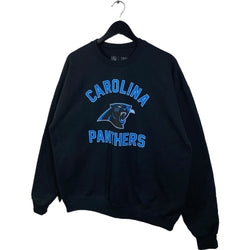 Collection of NFL Team Apparel Carolina Panthers Embroidered Hoodie in a gallery layout