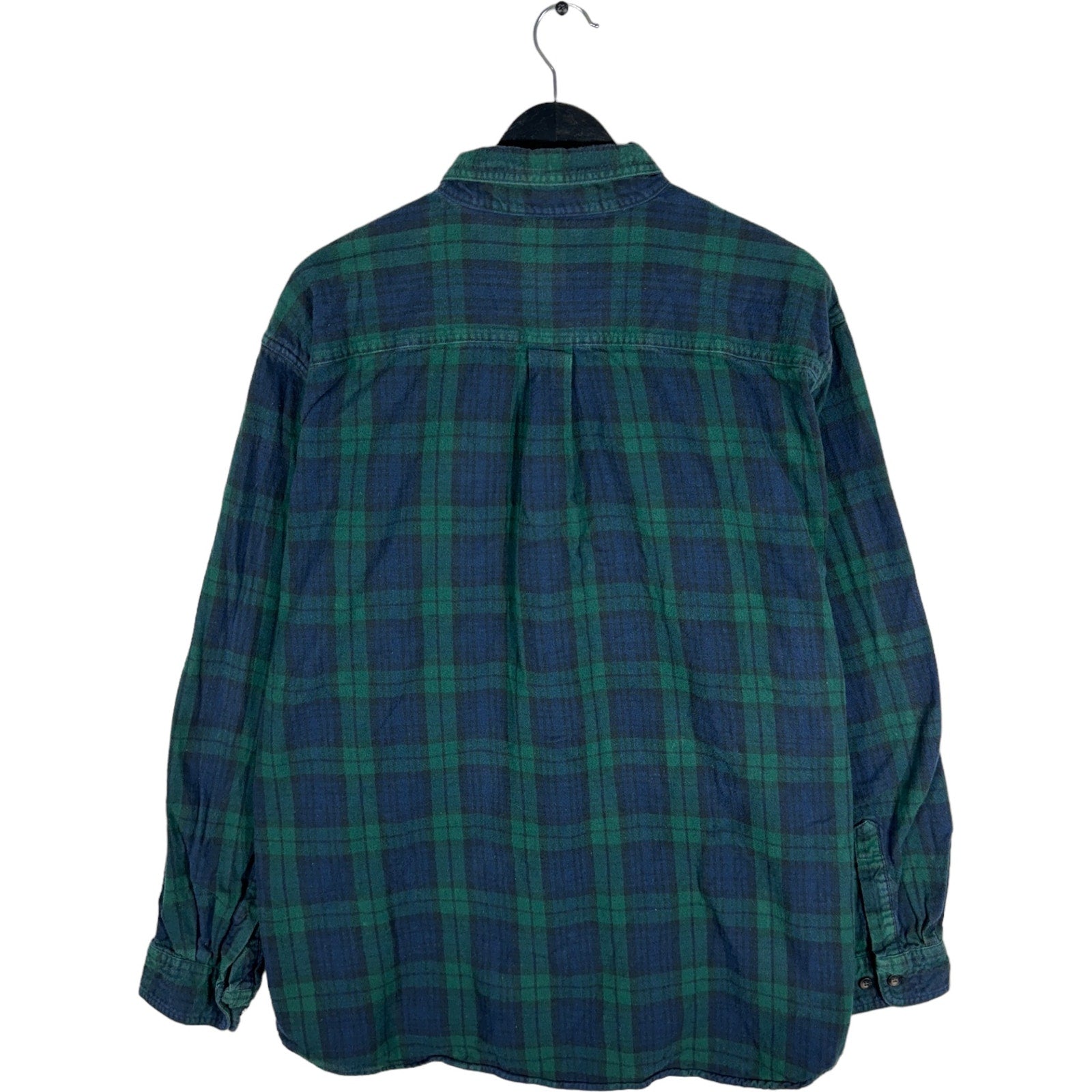 Collection of L.L. Bean Long Sleeve Plaid Flannel in a gallery layout