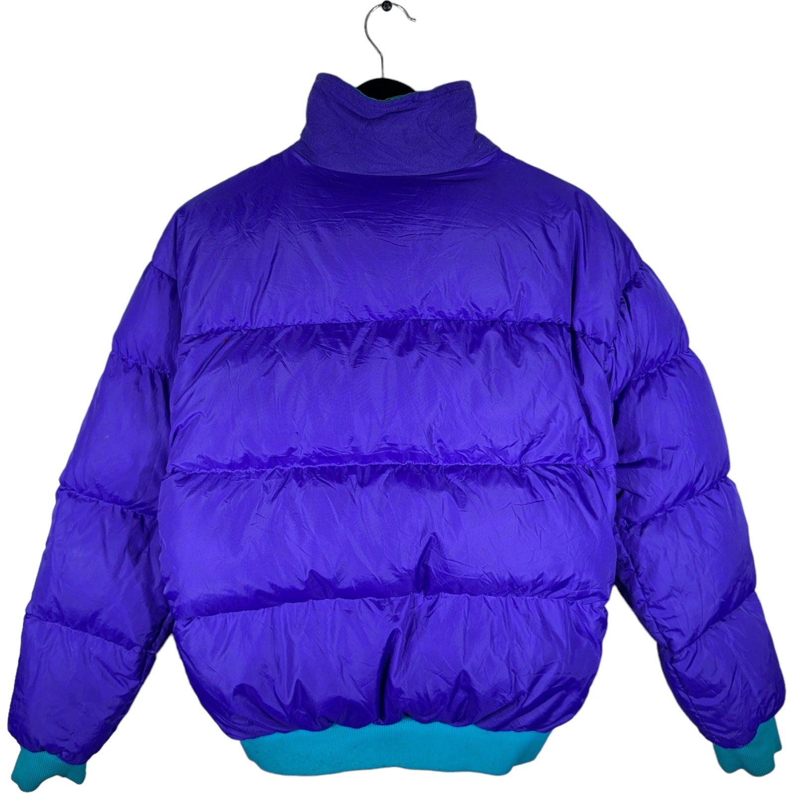 Collection of Vintage Columbia Reversible Puffer Jacket in a gallery layout