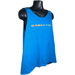 Collection of Oakley Gradient Logo Spellout Tank Top in a gallery layout