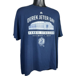 Collection of Majestic MLB New York Yankees Derek Jeter Day Tee in a gallery layout