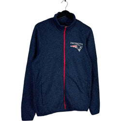 Collection of NFL New England Patriots Logo Full Zip Light Jacket in a gallery layout