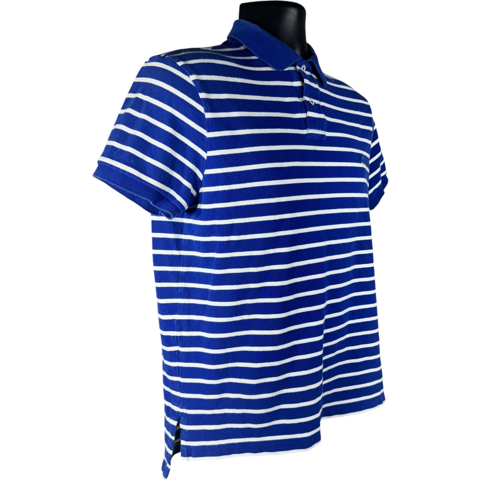 Collection of Vintage Polo Ralph Lauren Striped Short Sleeve Polo in a gallery layout