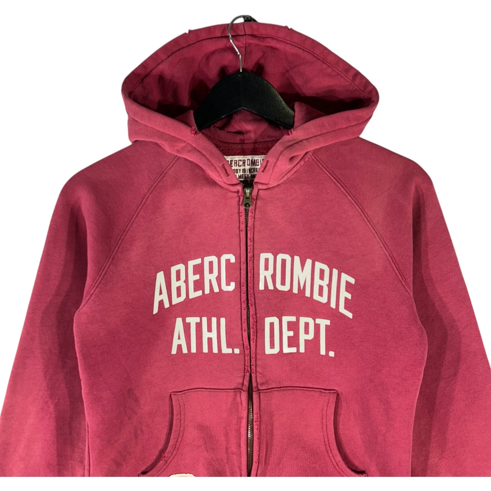 Collection of Women's Abercrombie And Fitch Full Zip Hoodie in a gallery layout