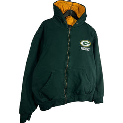 Collection of NFL Green Bay Packers Full Zip Hoodie in a gallery layout