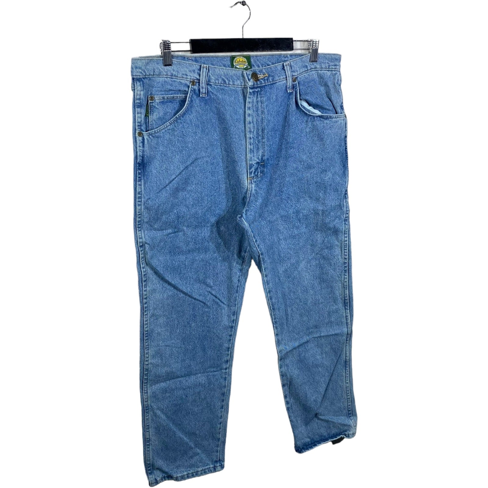 Collection of Cabelas Zip Fly Straight Leg Denim Pants in a gallery layout