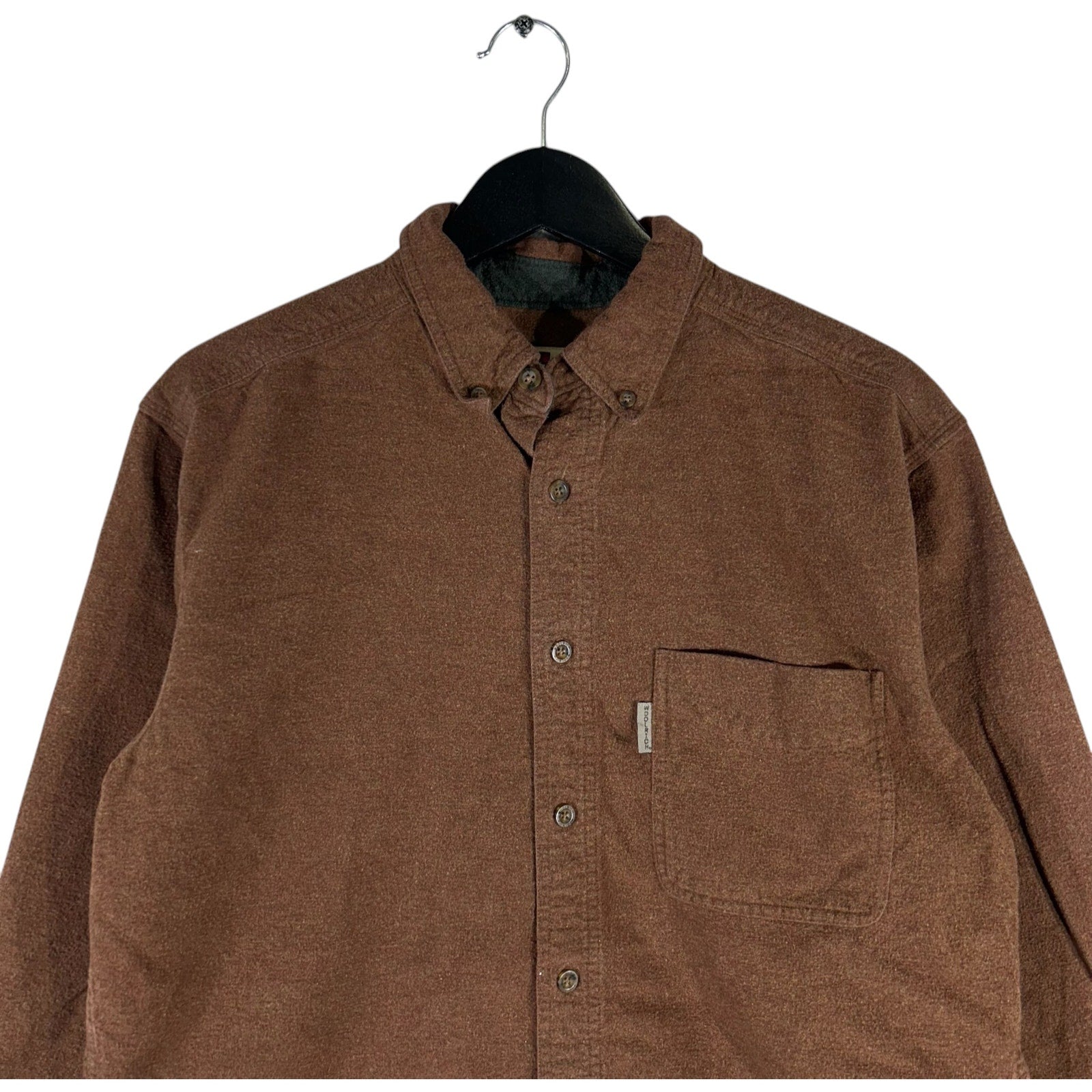 Collection of Woolrich Collared Long Sleeve Button Up in a gallery layout