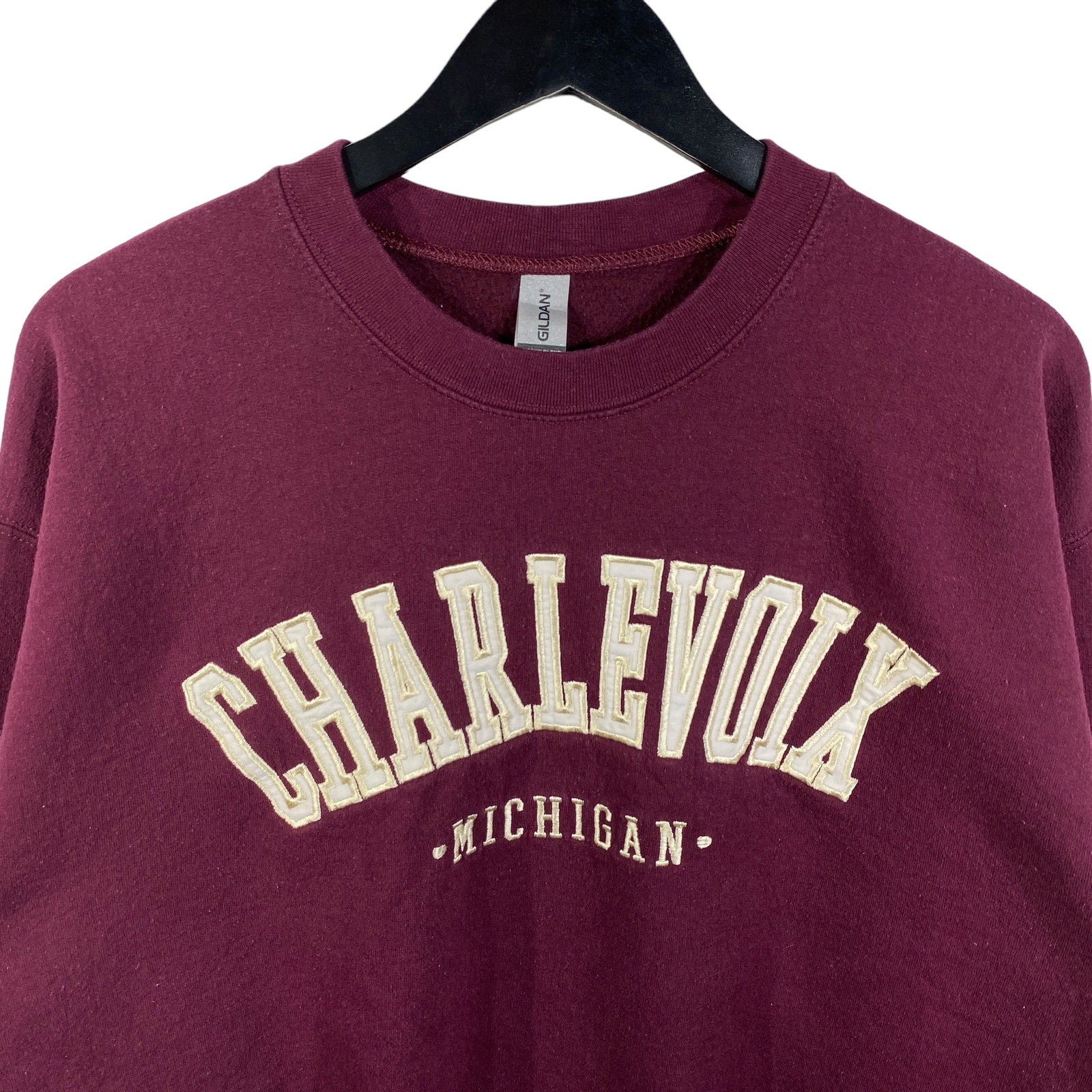 Collection of Charlevoix Michigan Crewneck in a gallery layout