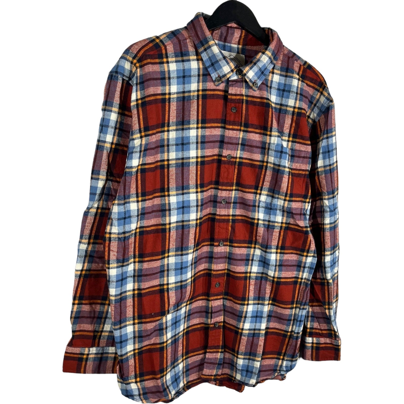 Collection of St. Johns Bay Plaid Long Sleeve Flannel in a gallery layout