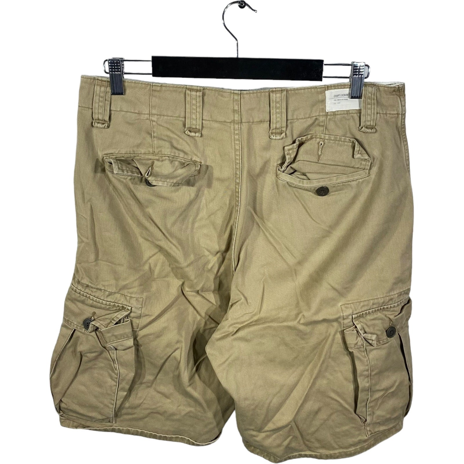 Collection of Chaps Zip Fly Cargo Shorts in a gallery layout