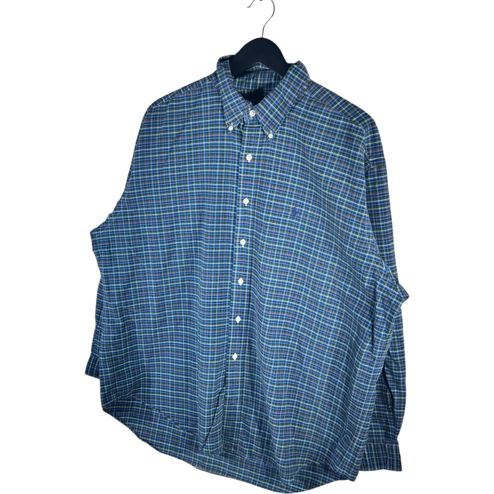 Collection of Ralph Lauren Plaid Long Sleeve Button Up in a gallery layout