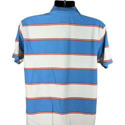 Collection of Aeropostale Striped Short Sleeve Polo in a gallery layout