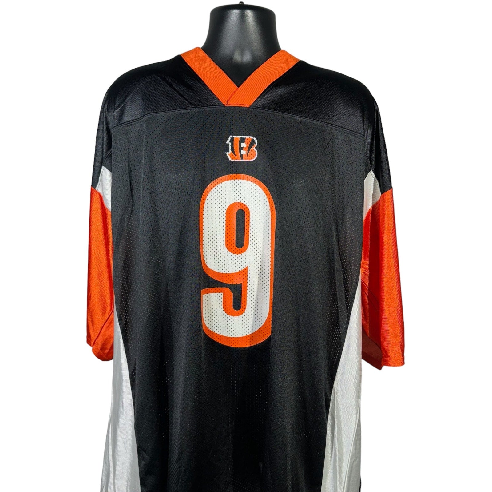 Collection of Cincinnati Bengals #9 Carson Palmer NFL Jersey in a gallery layout