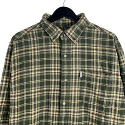 Collection of Carhartt Plaid Long Sleeve Flannel in a gallery layout