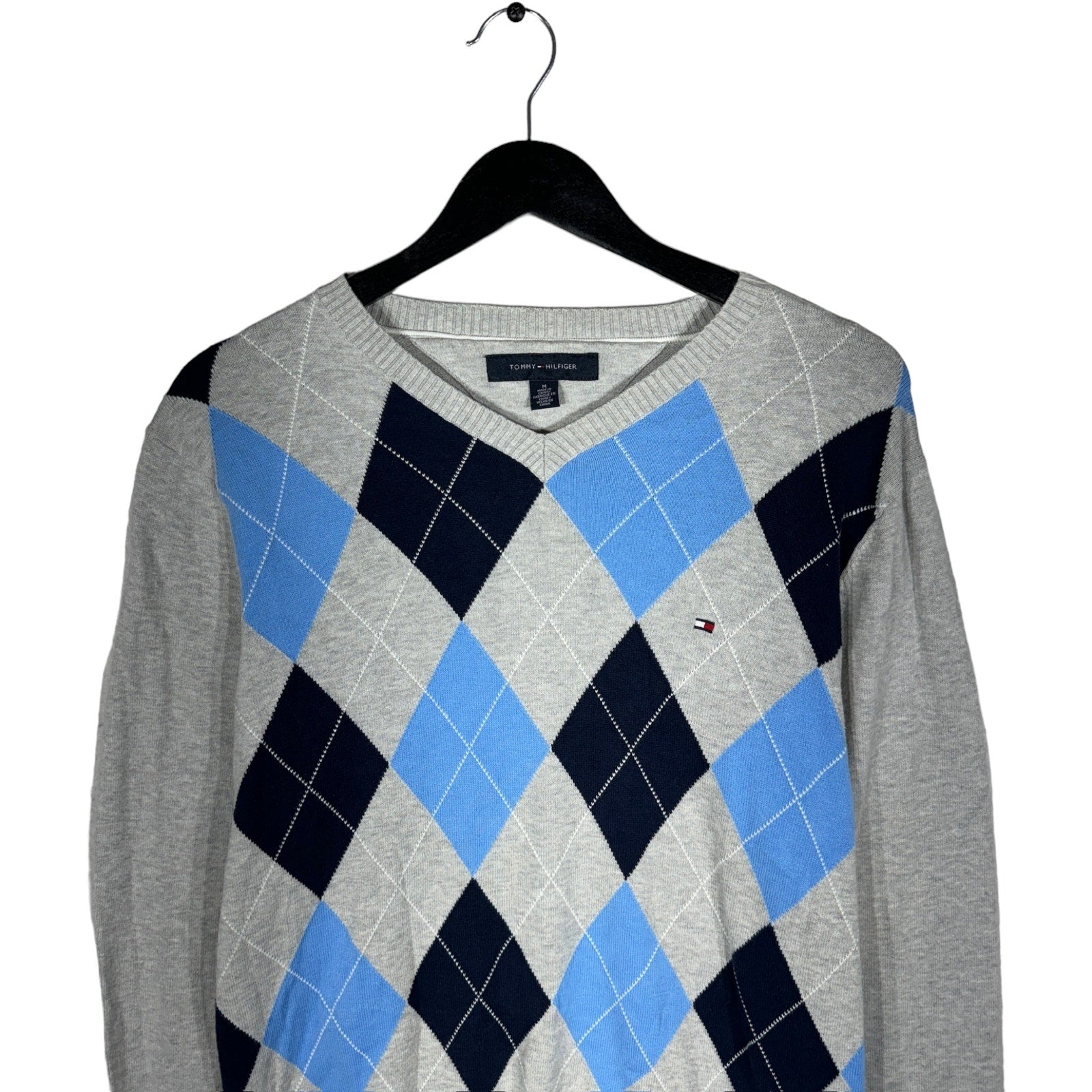 Collection of Tommy Hilfiger Pattern Sweater in a gallery layout