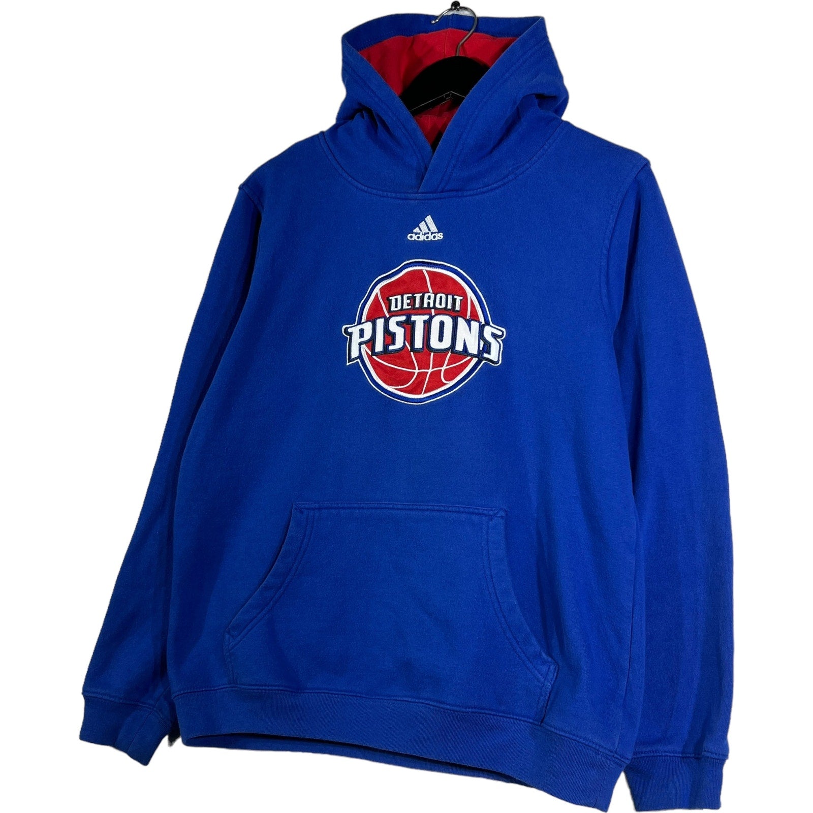 Collection of Adidas Detroit Pistons NBA Hoodie in a gallery layout