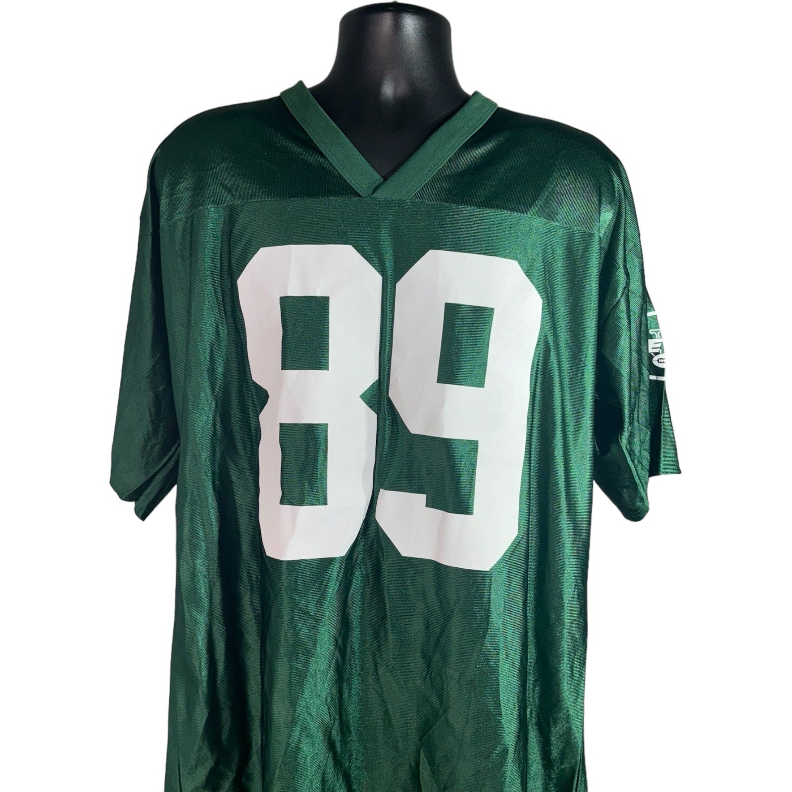 Collection of New York Jets #89 Jerricho Cotchery NFL Jersey in a gallery layout