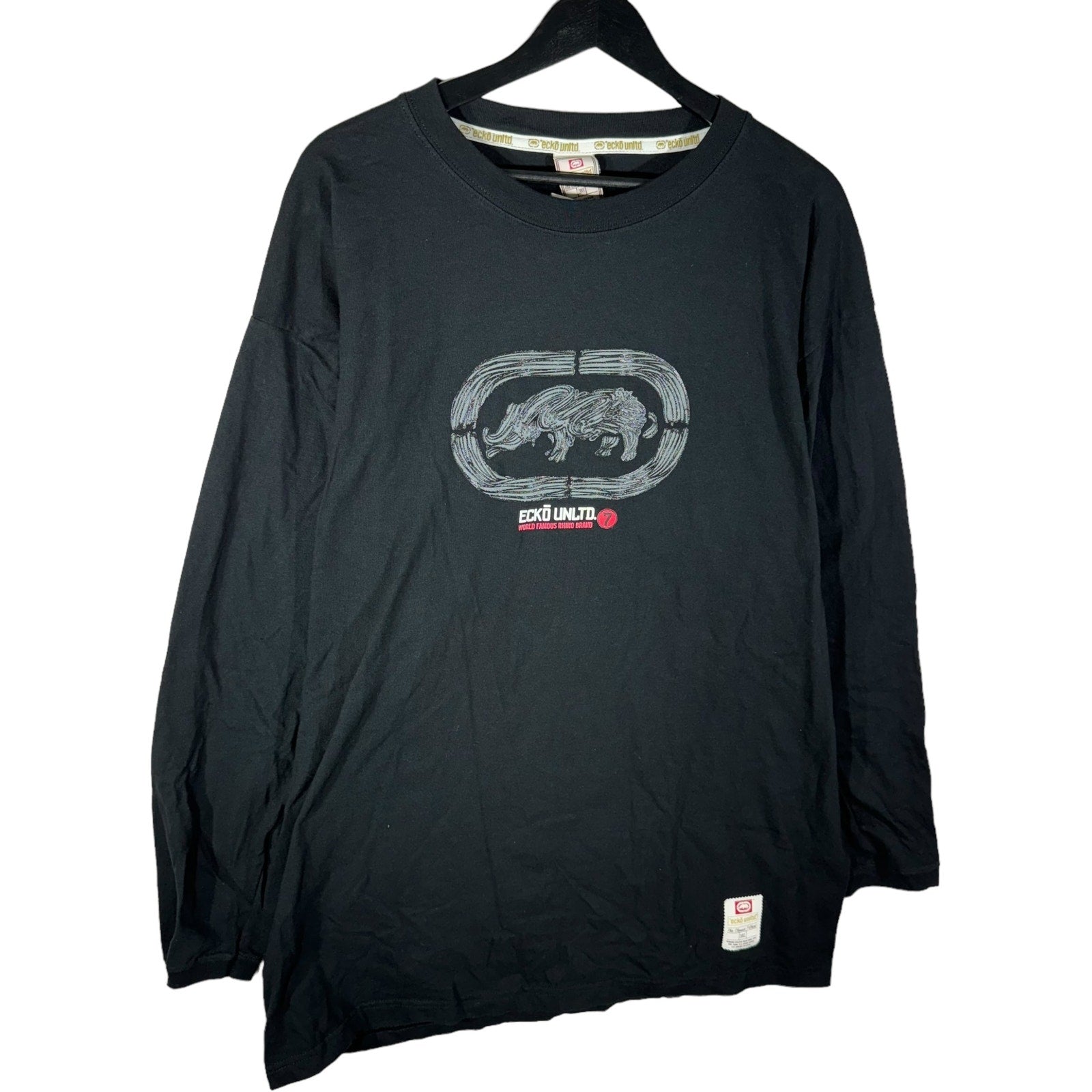 Collection of Ecko Unltd. Chest Logo Long Sleeve Shirt in a gallery layout