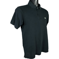 Collection of Lacoste 2 Button Short Sleeve Polo in a gallery layout