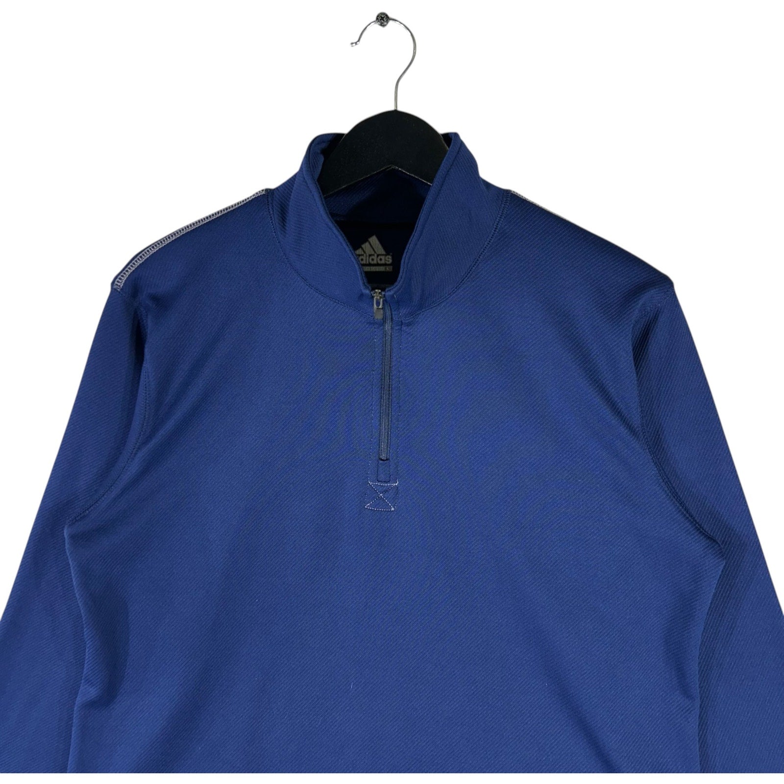 Collection of Adidas Sportswear 1/4 Zip Track Sweatshirt in a gallery layout