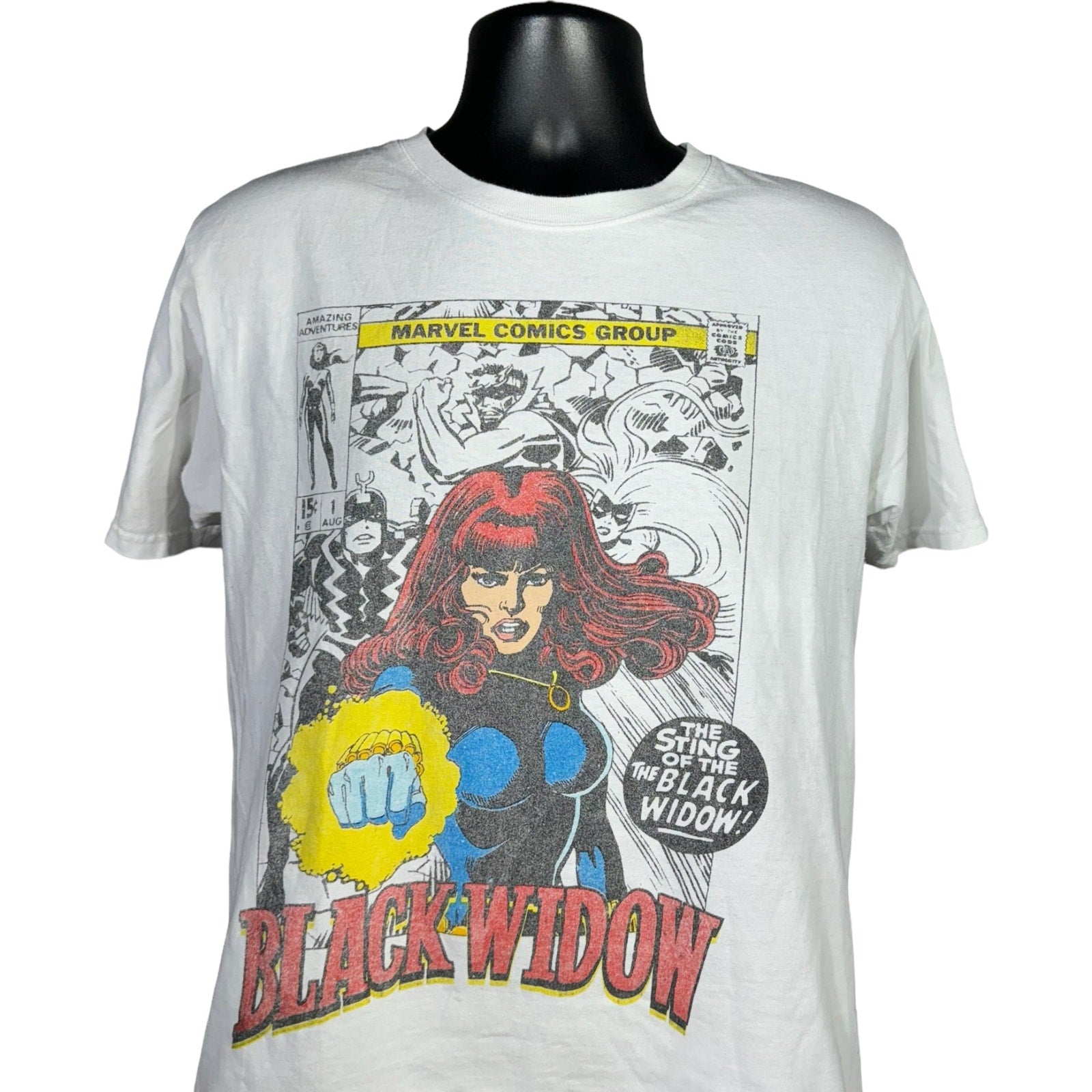 Collection of Marvel Black Widow Tee in a gallery layout