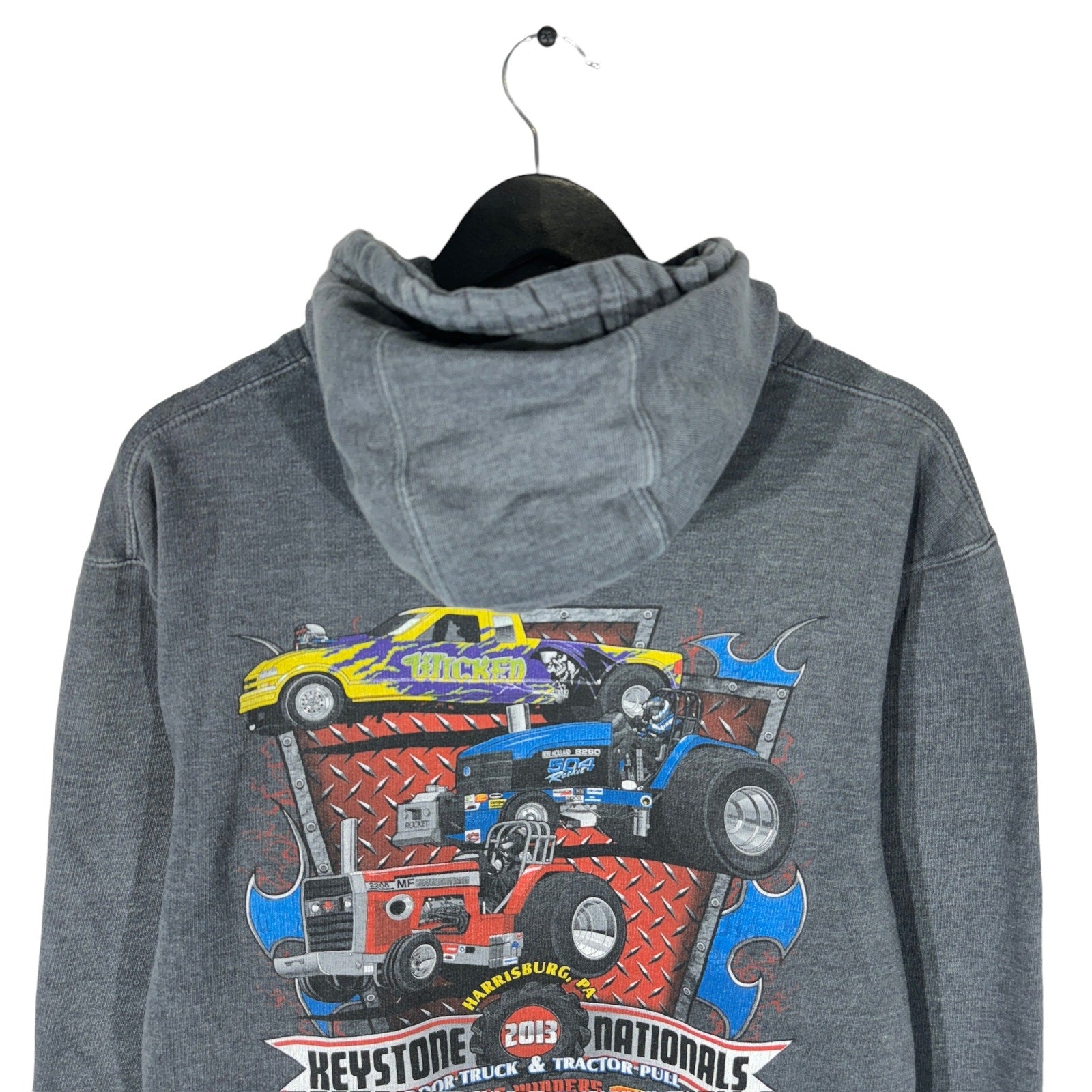 Collection of KeyStone Nationals Truck & Tractor Pull Souvenir Hoodie in a gallery layout