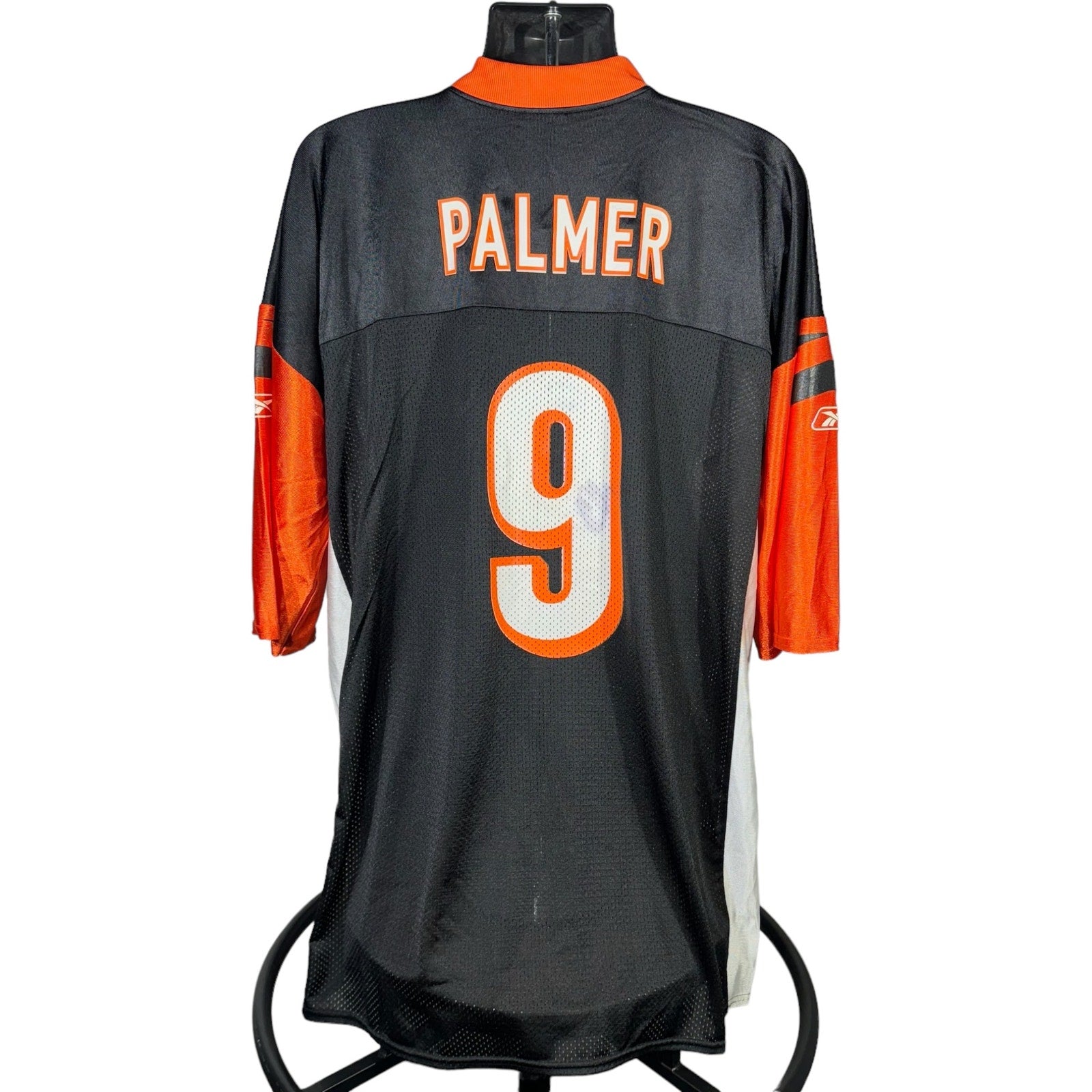 Collection of Cincinnati Bengals #9 Carson Palmer NFL Jersey in a gallery layout