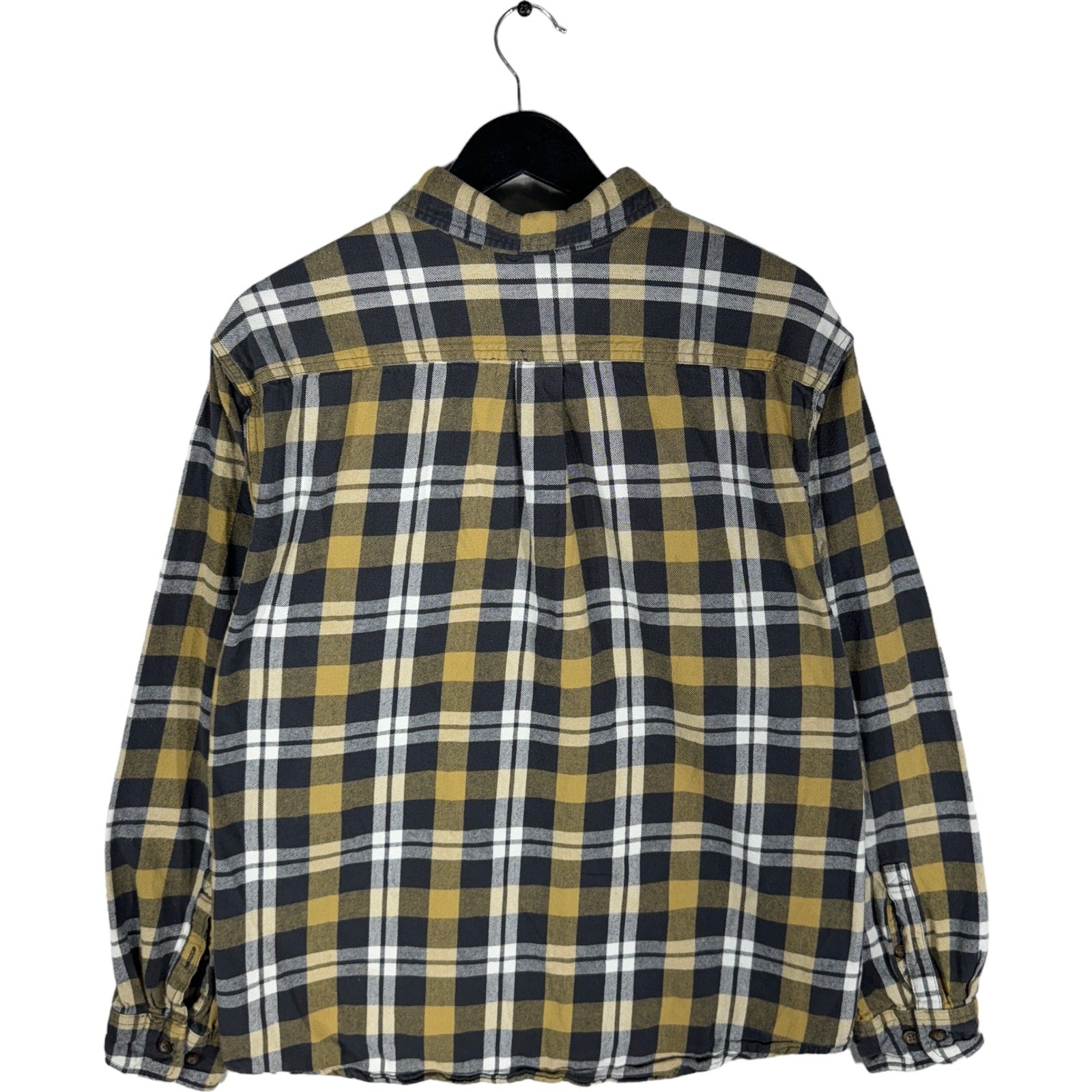 Collection of Eddie Bauer Long Sleeve Plaid Flannel in a gallery layout