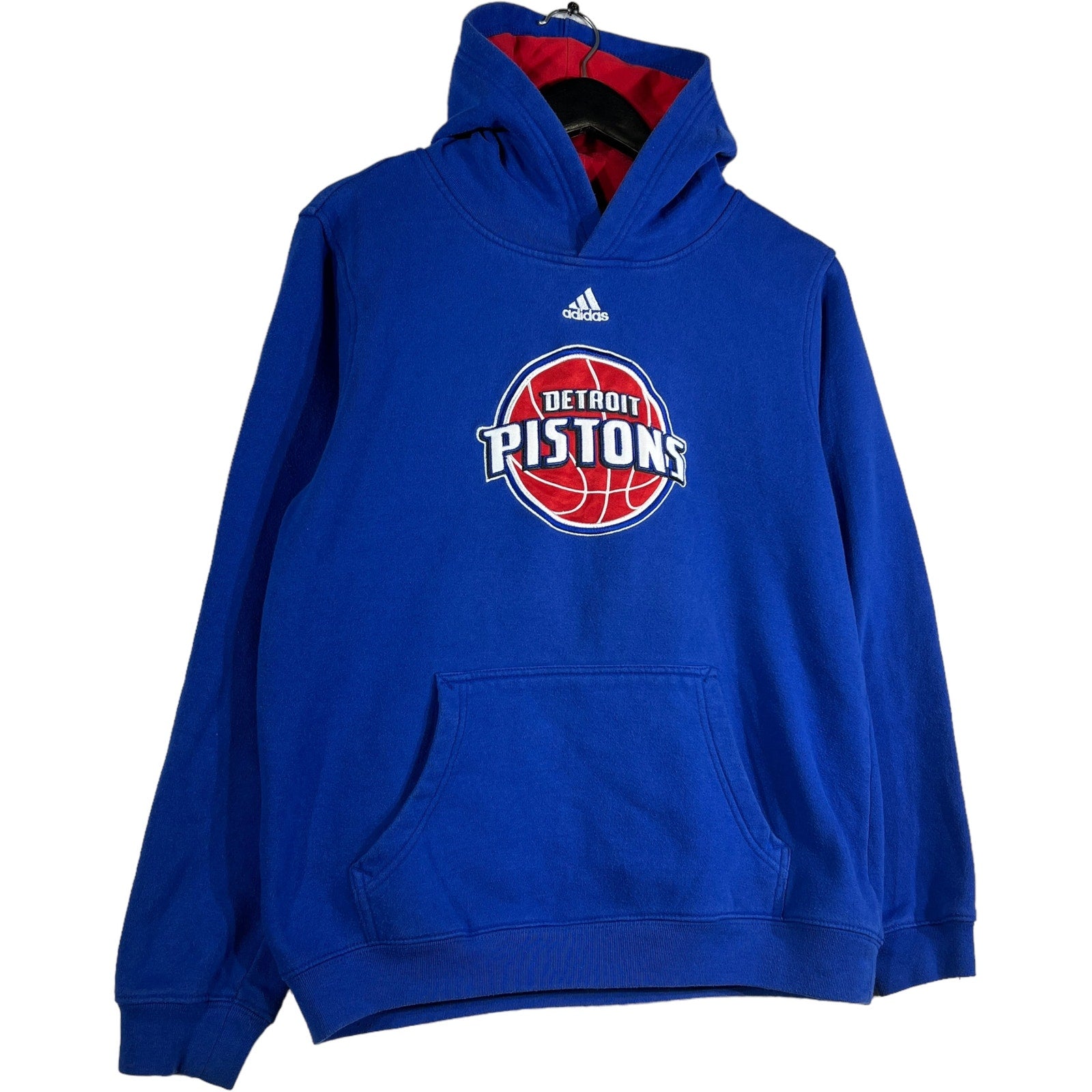 Collection of Adidas Detroit Pistons NBA Hoodie in a gallery layout